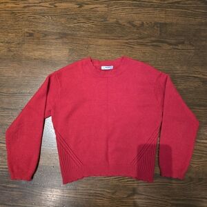 Mayoral Vibrant Red Knit Pullover